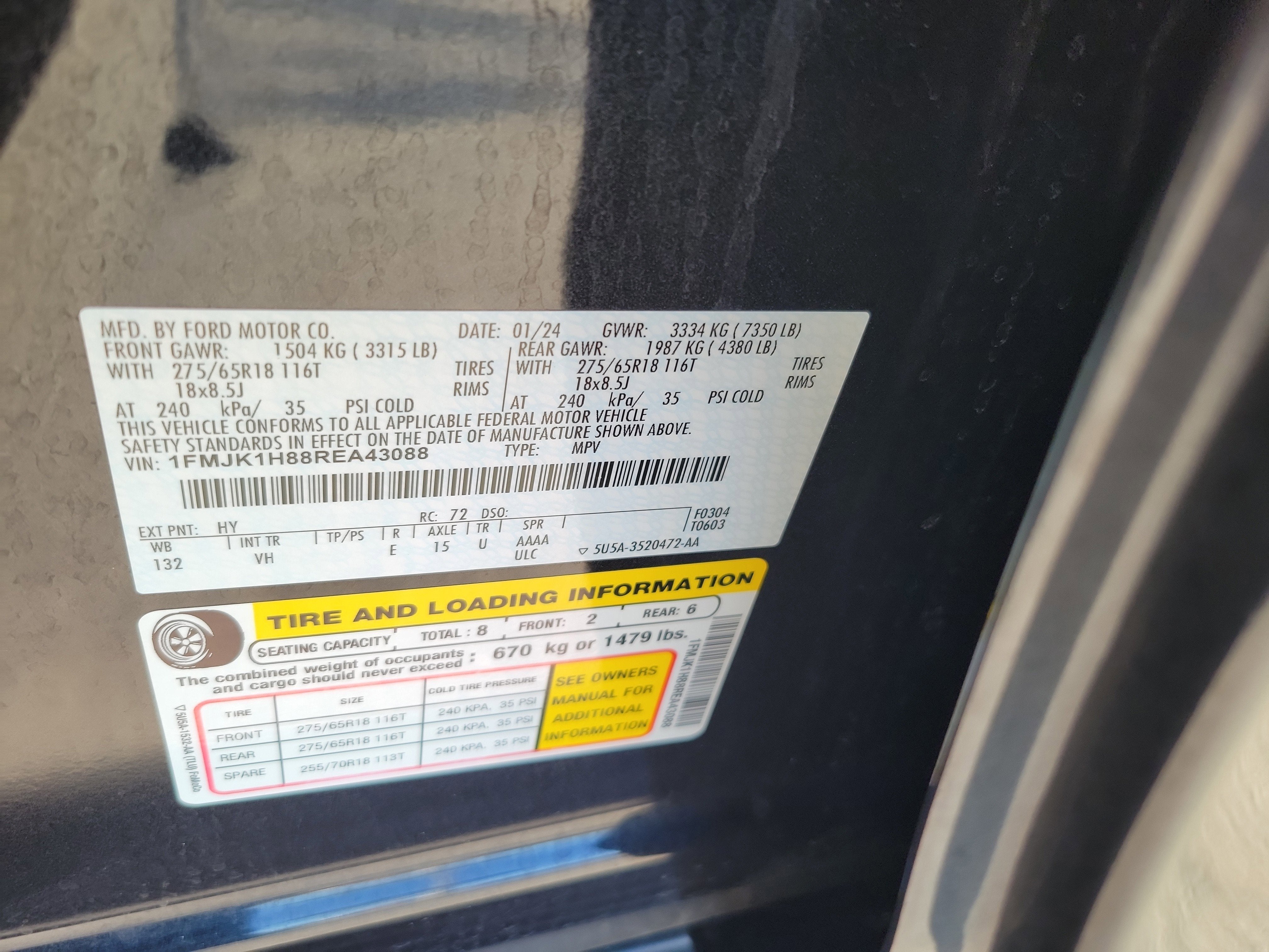 2024 Ford Expedition Max XLT