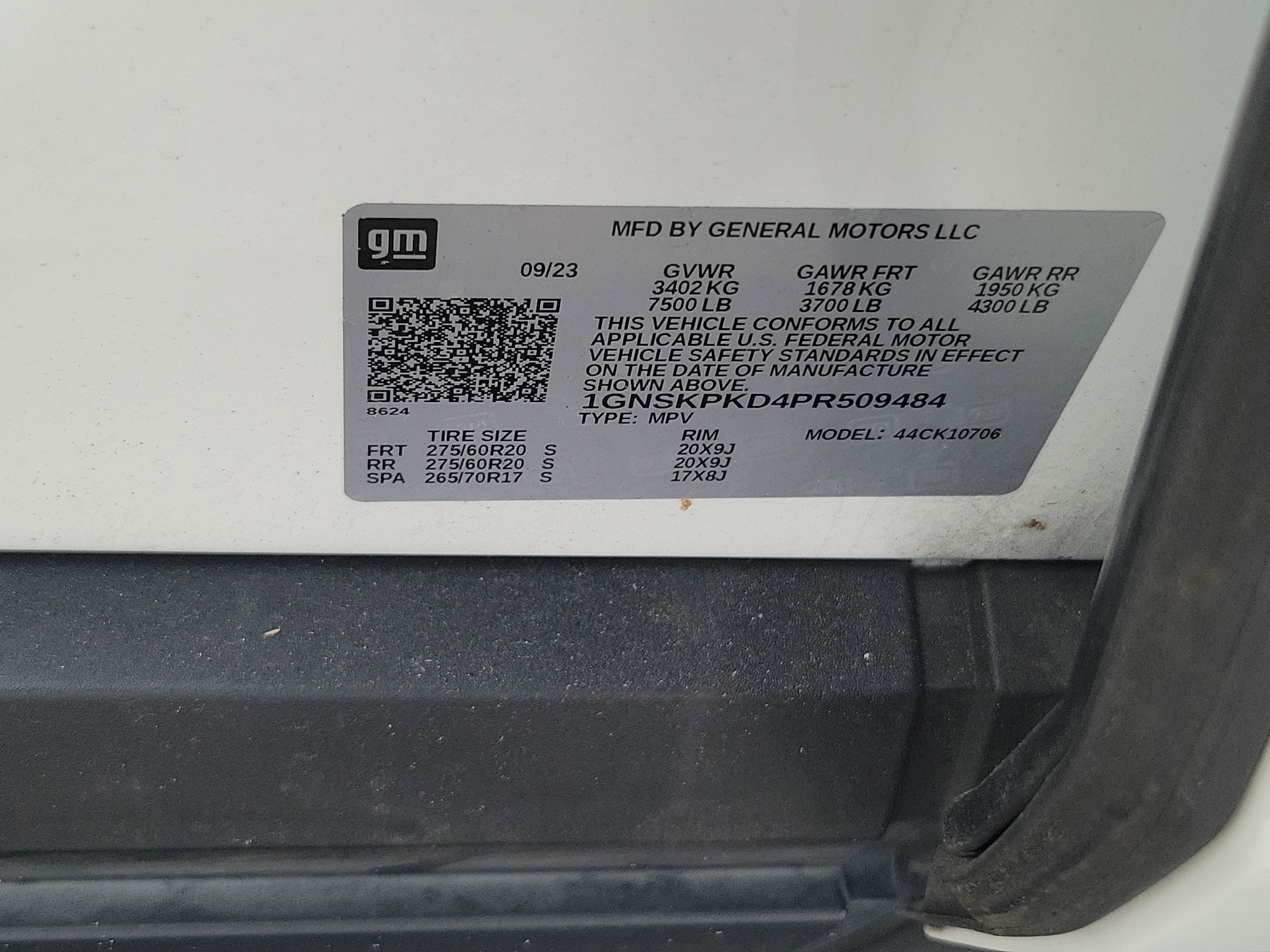 2023 Chevrolet Tahoe Z71