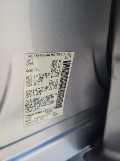 2019 Nissan Titan XD PRO-4X