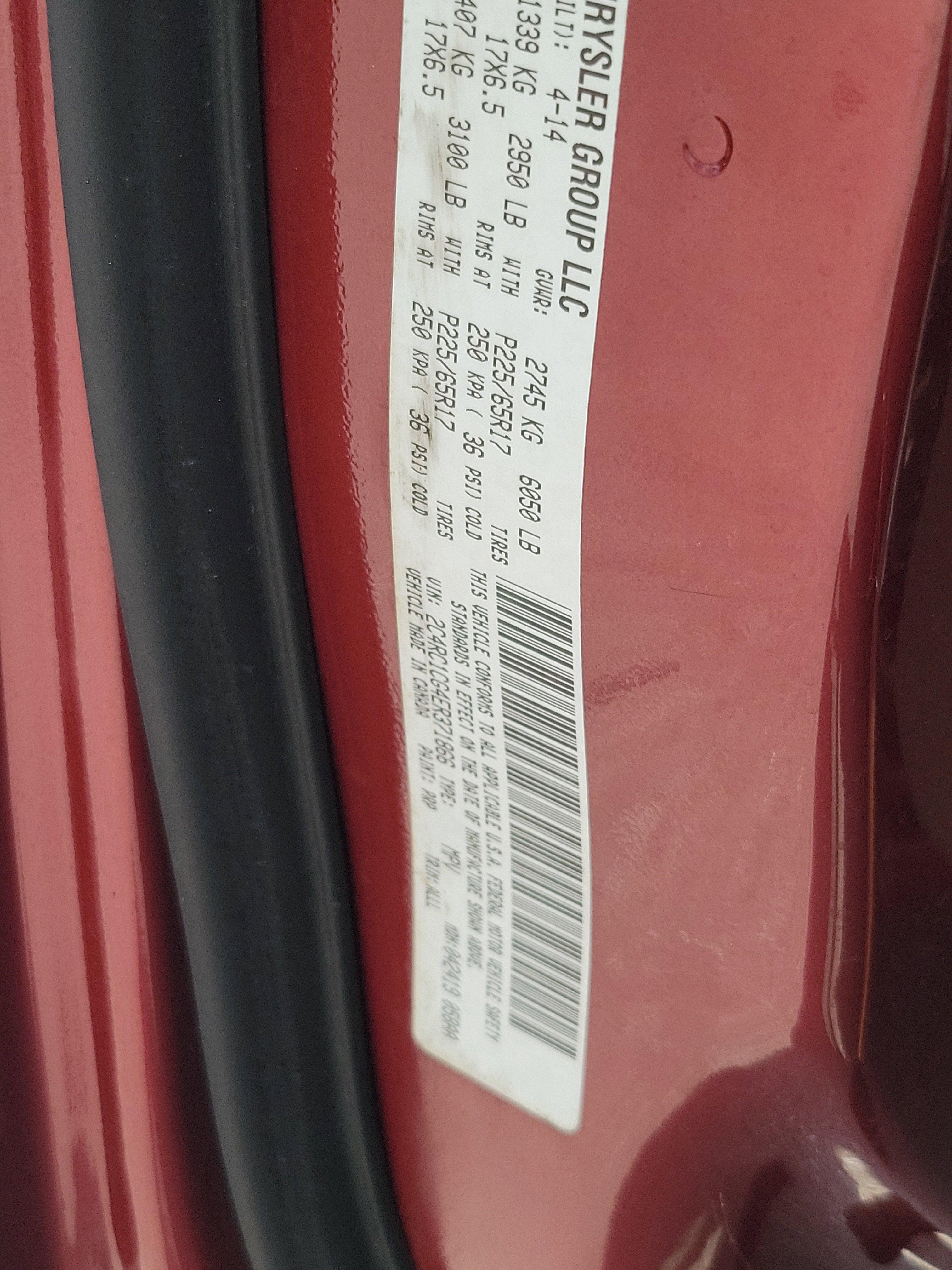 2014 Chrysler Town & Country Touring-L