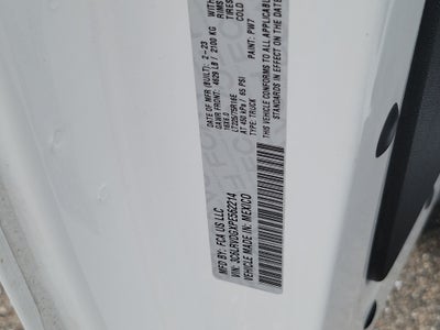 2023 RAM ProMaster Cargo Van High Roof