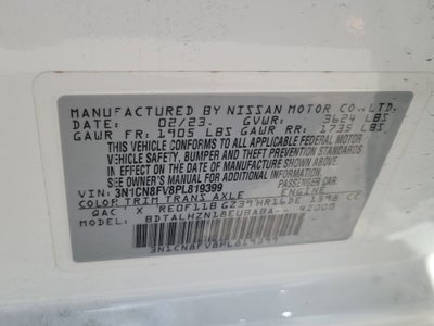 2023 Nissan Versa SR