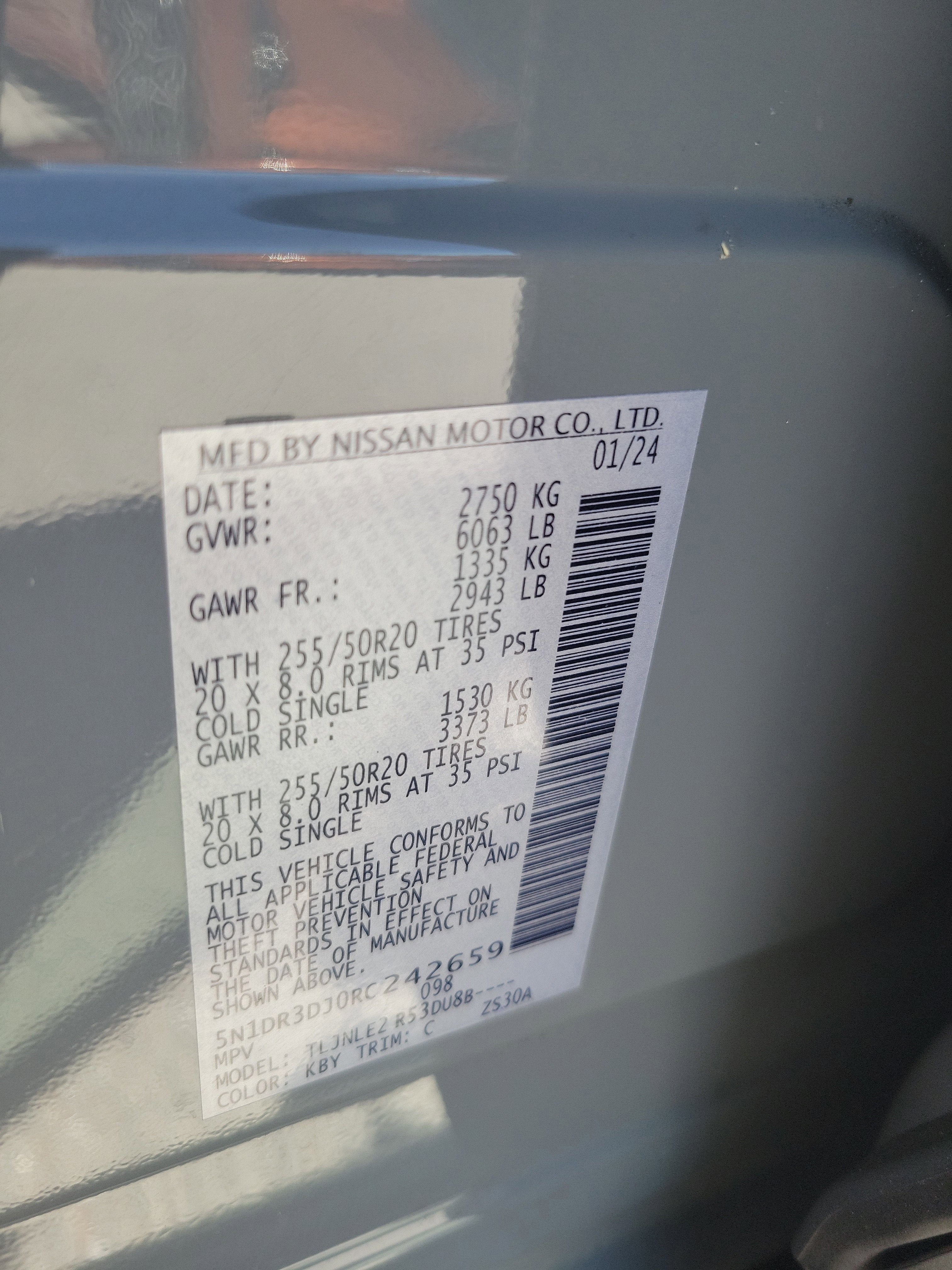 2024 Nissan Pathfinder Platinum