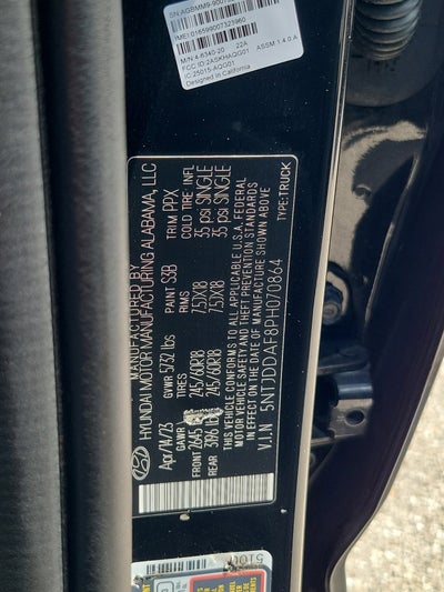 2023 Hyundai Santa Cruz SEL Premium