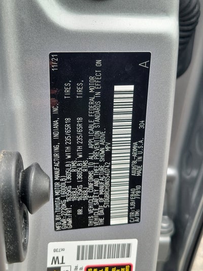 2022 Toyota Highlander Hybrid XLE
