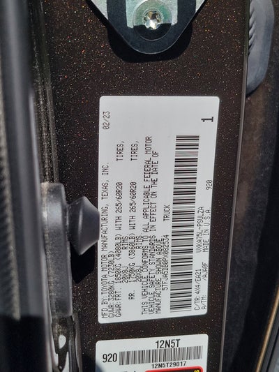 2023 Toyota Tundra 4WD Limited