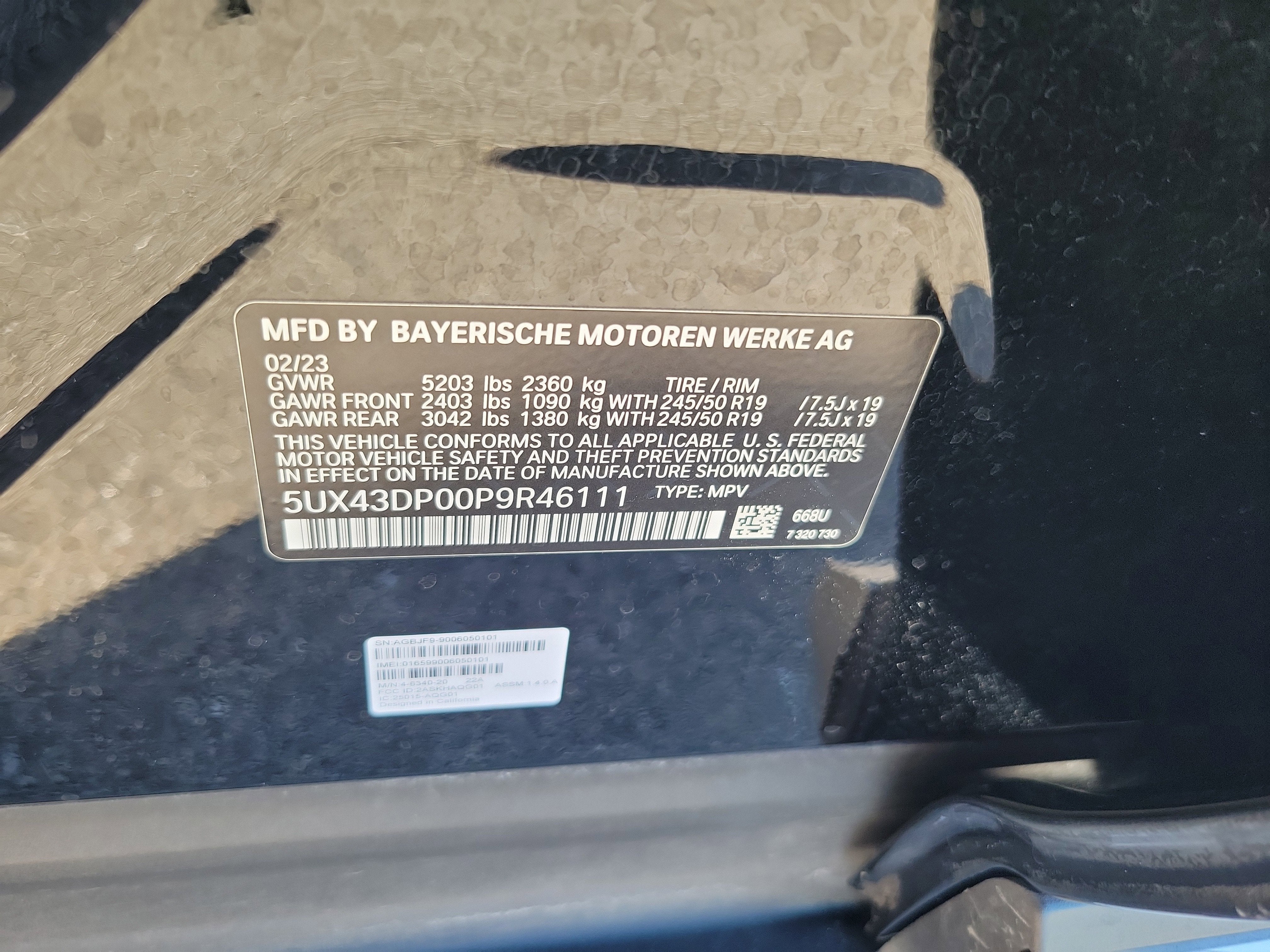 2023 BMW X3 sDrive30i