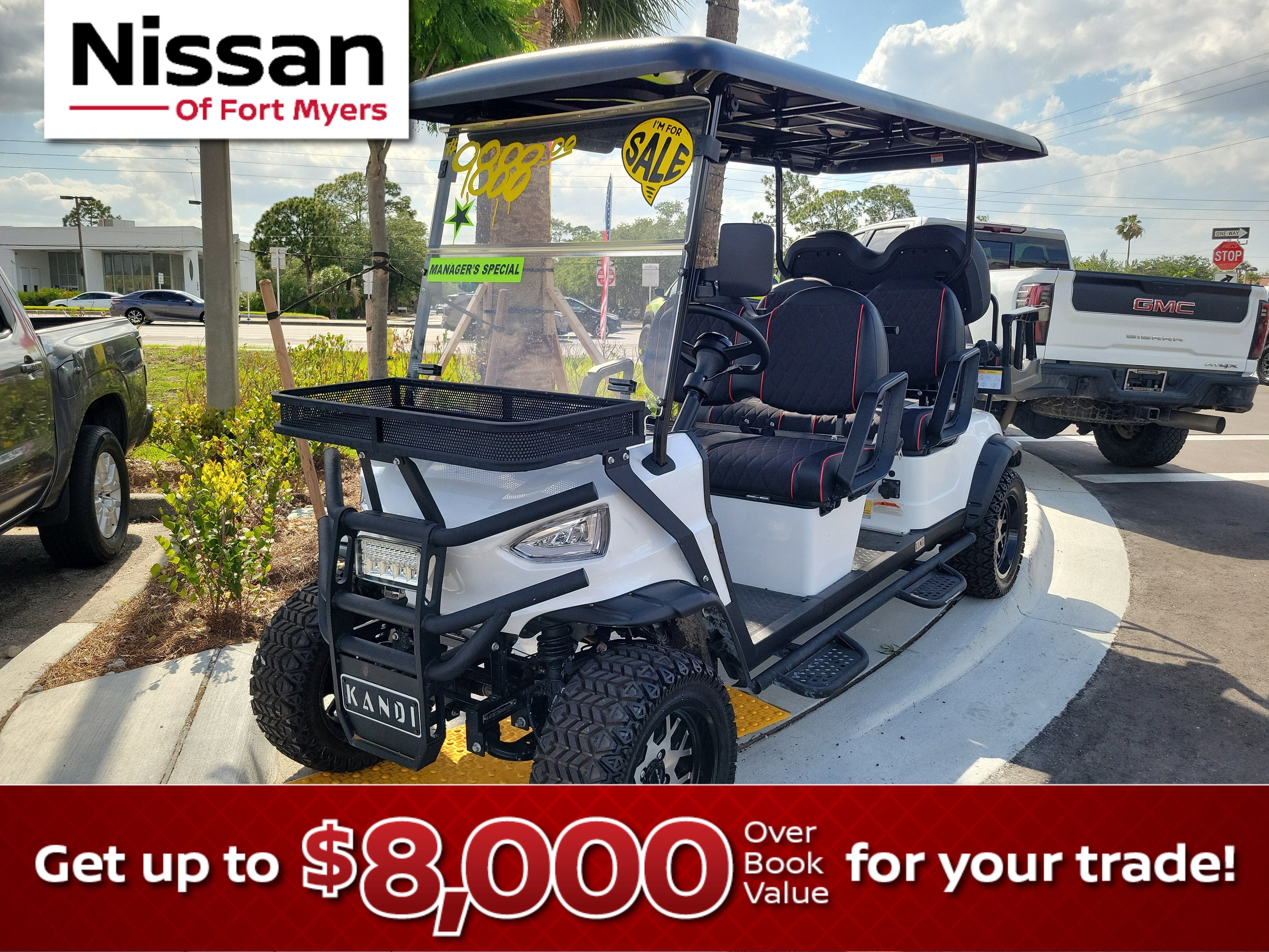 2024 kandi 8 passenger golf cart Base