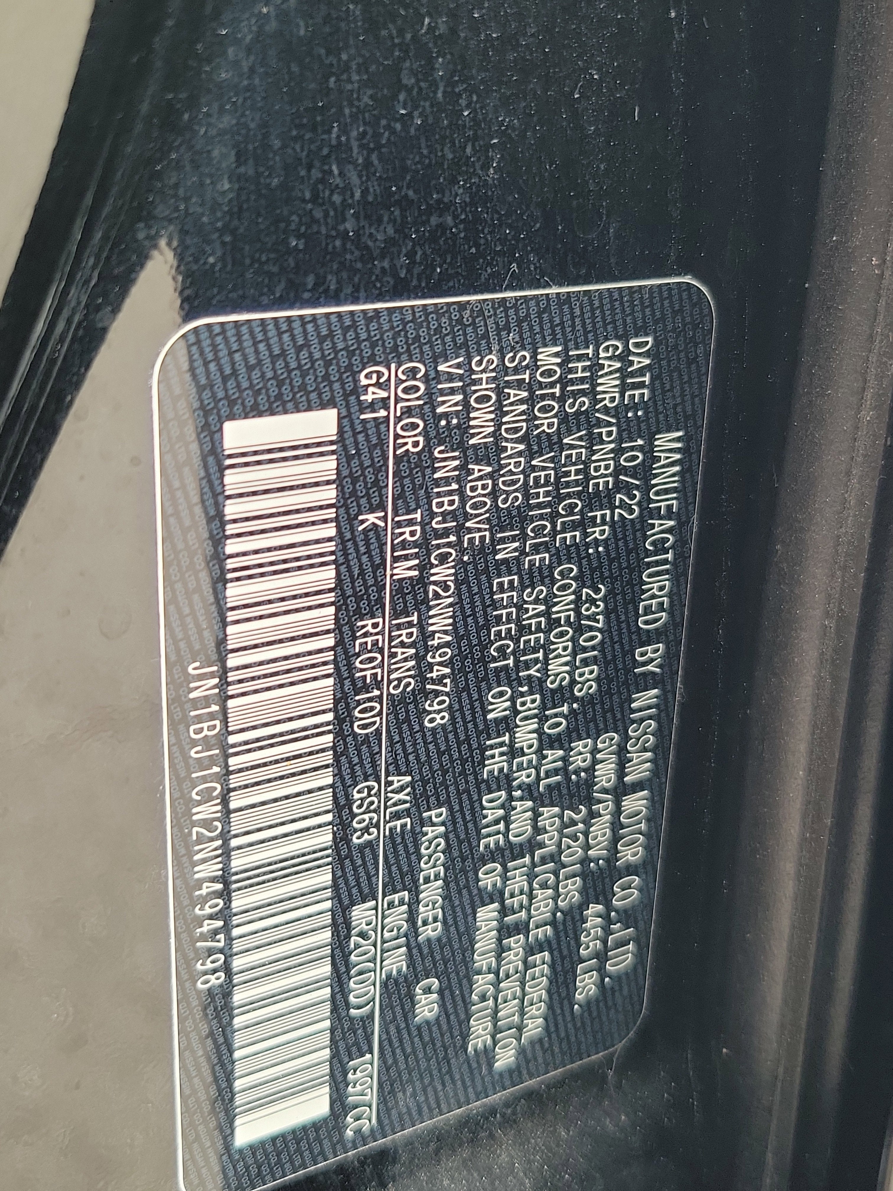 2022 Nissan Rogue Sport SL