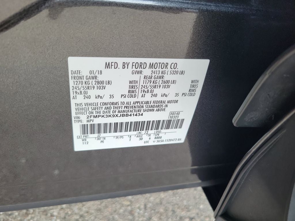 2018 Ford Edge Titanium