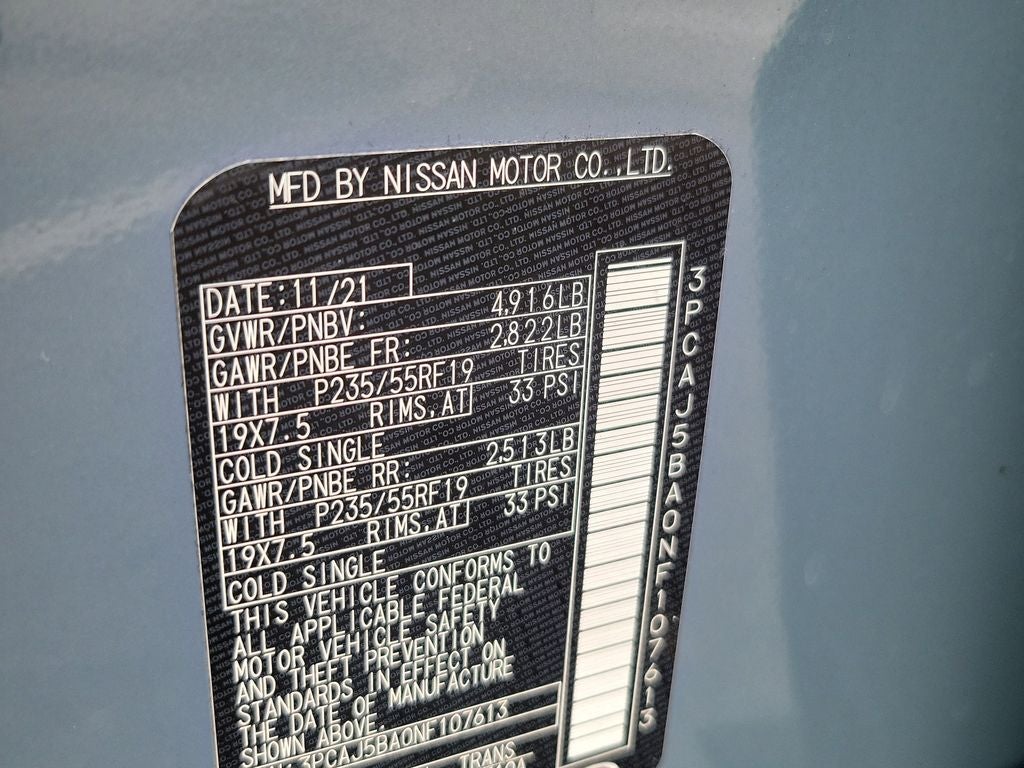 2022 INFINITI QX50 LUXE