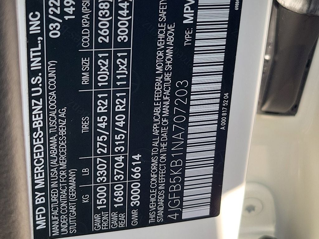 2022 Mercedes-Benz GLE SUV GLE 450 4MATIC®