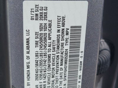 2021 Honda Pilot Elite