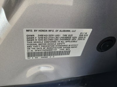 2019 Honda Passport Sport