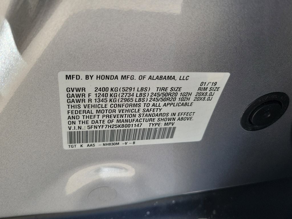 2019 Honda Passport Sport