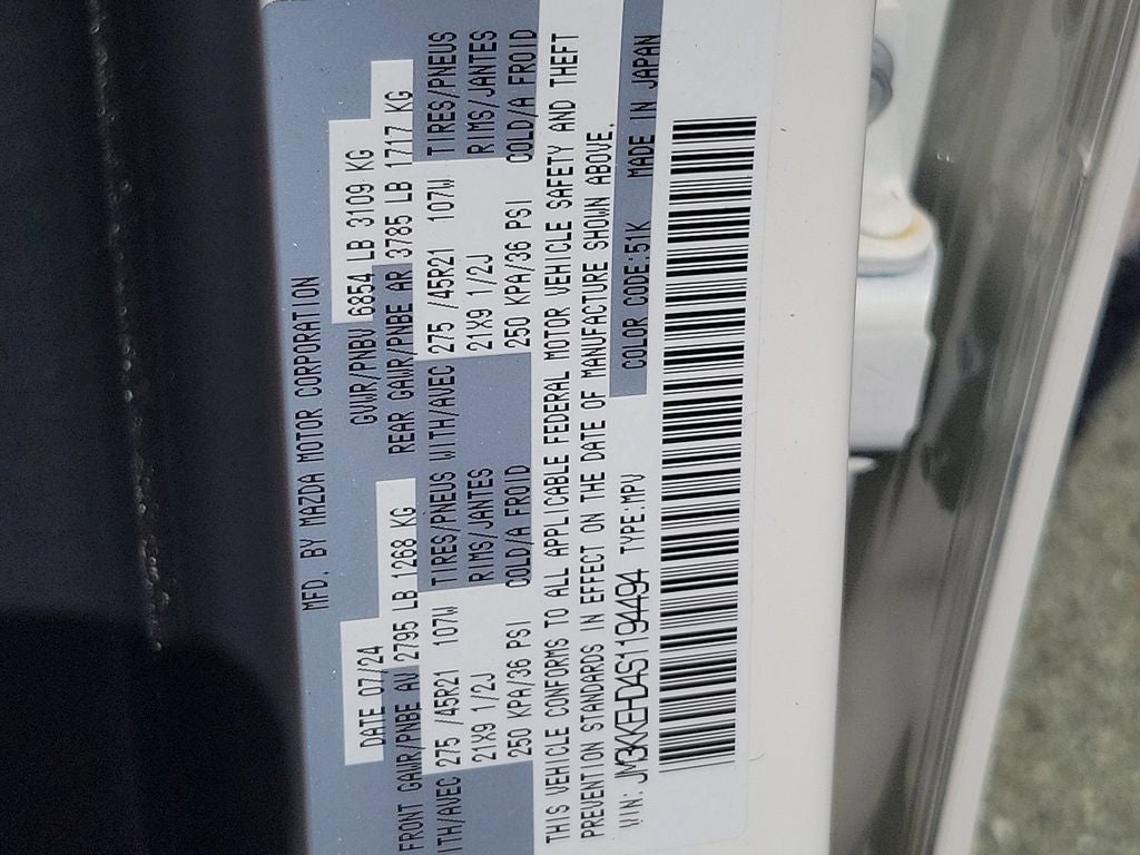 2025 Mazda Mazda CX-90 Premium Plus Package