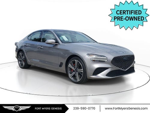 2025 Genesis G70 2.5T LIKE NEW CERTIFIED