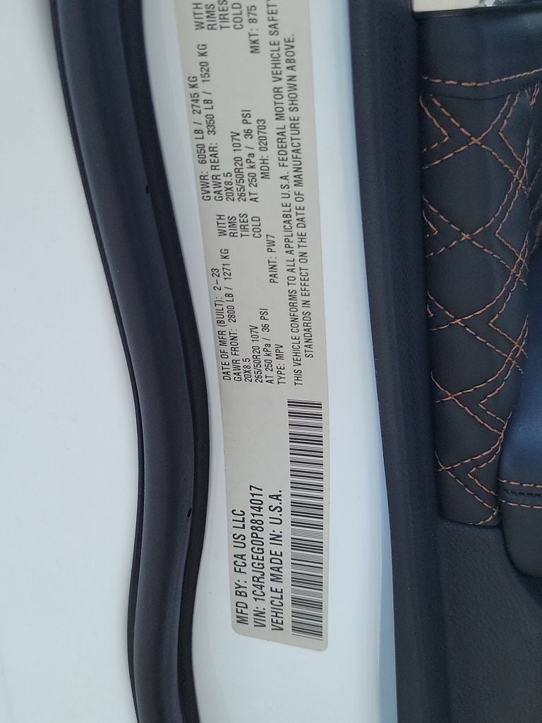 2023 Jeep Grand Cherokee Summit