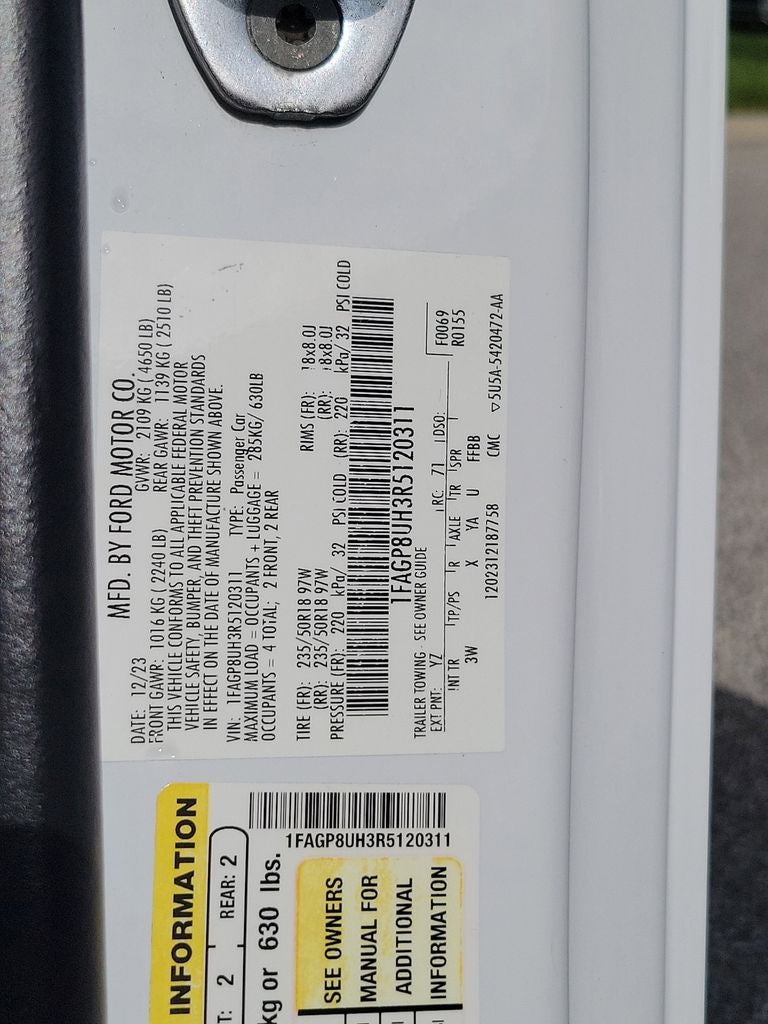 2024 Ford Mustang EcoBoost Premium