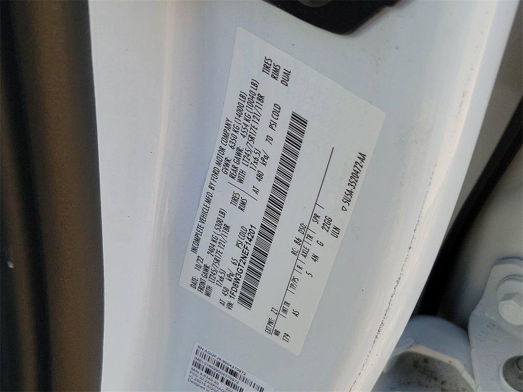 2022 Ford F-350SD XL 179 WB