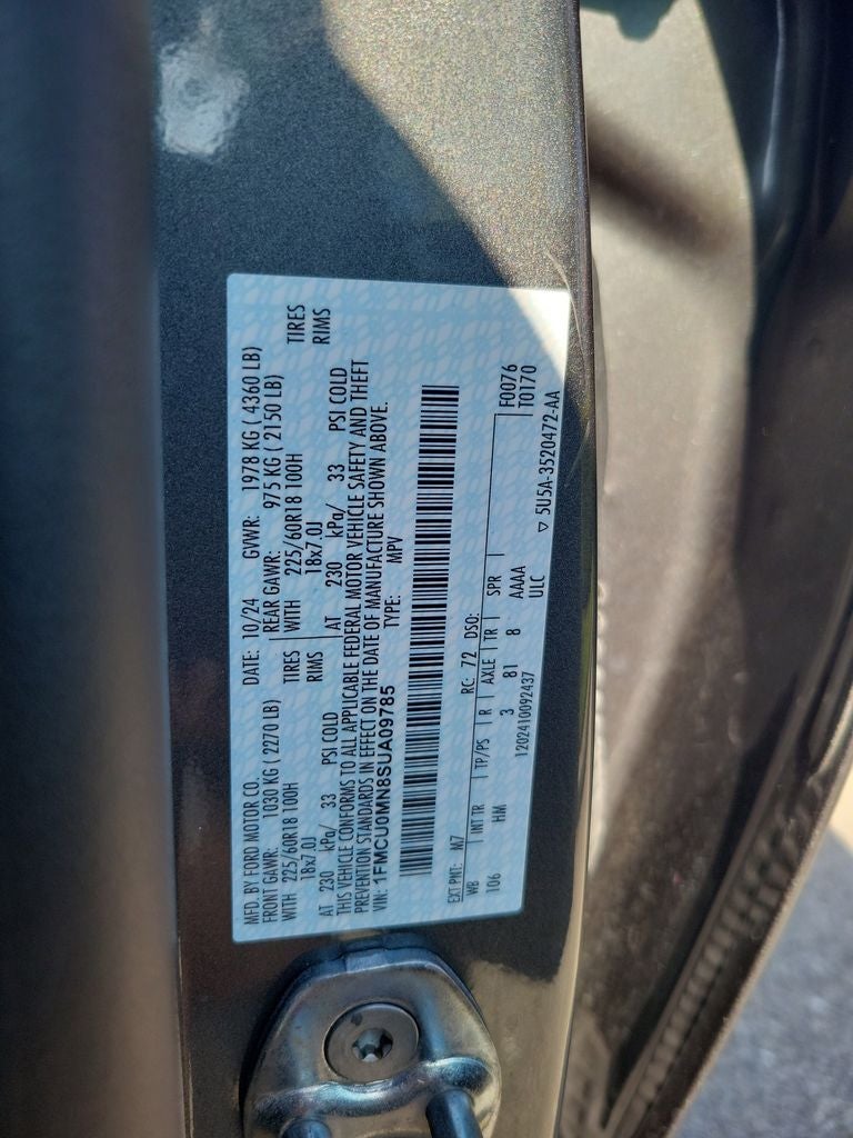 2025 Ford Escape ST-Line