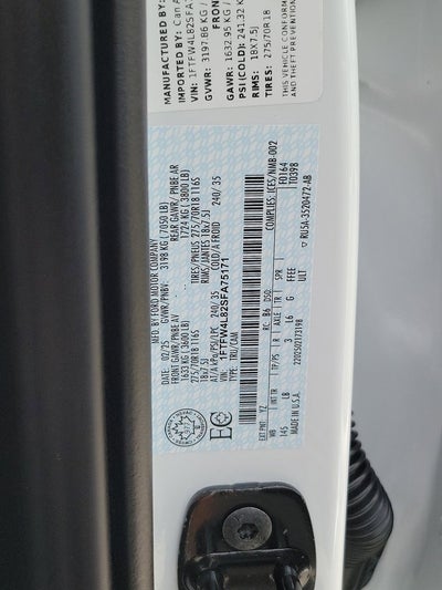 2025 Ford F-150 Tremor