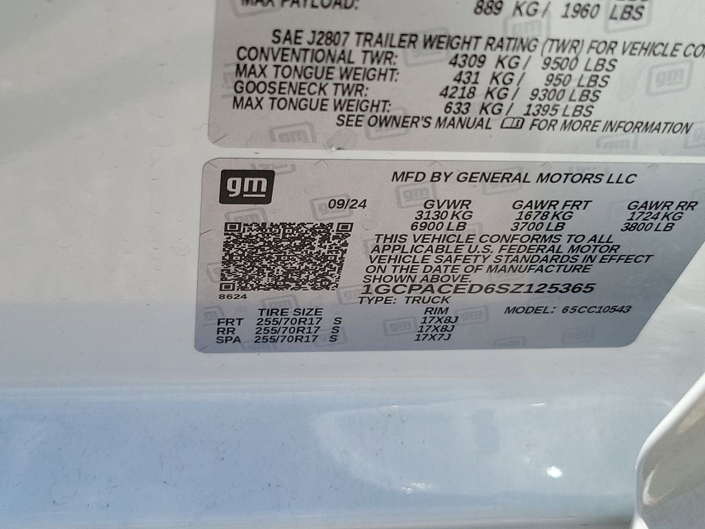 2025 Chevrolet Silverado 1500 LT