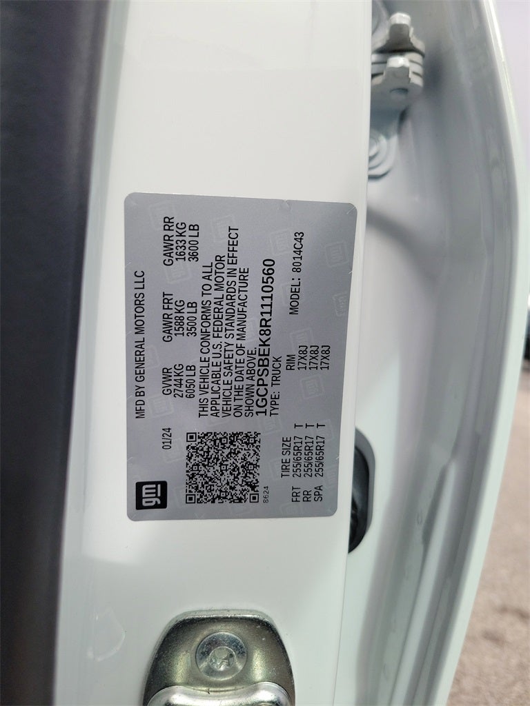 2024 Chevrolet Colorado Work Truck