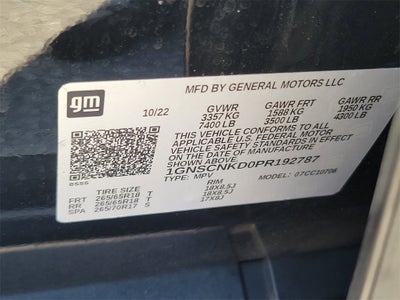 2023 Chevrolet Tahoe LT