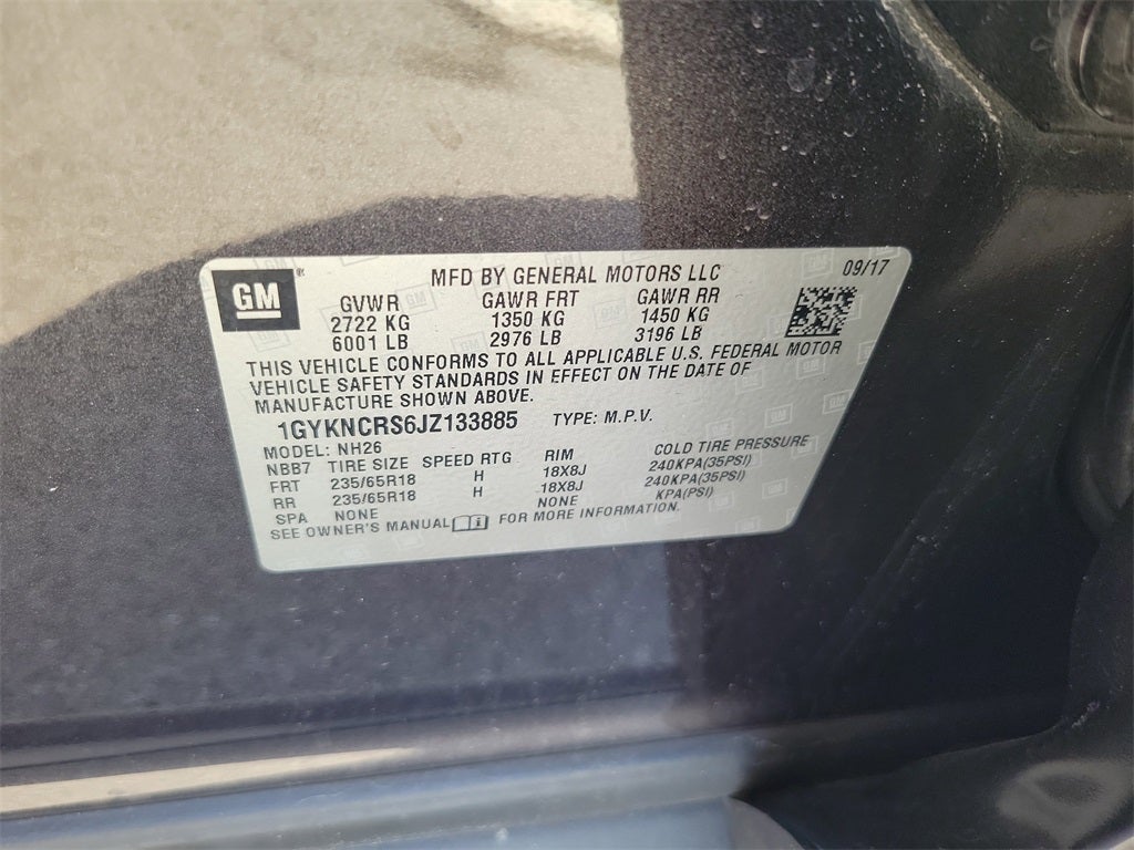 2018 Cadillac XT5 Luxury