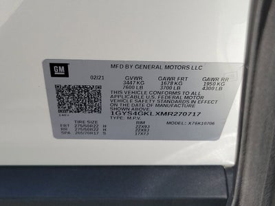 2021 Cadillac Escalade Sport Platinum