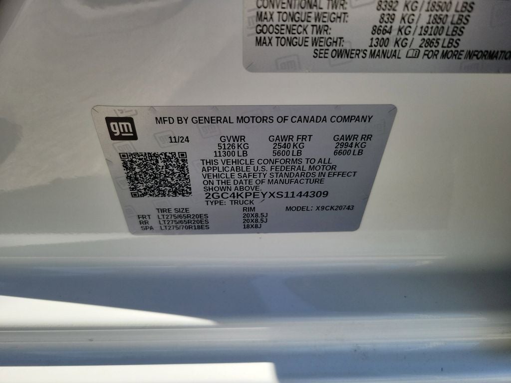 2025 Chevrolet Silverado 2500HD LTZ