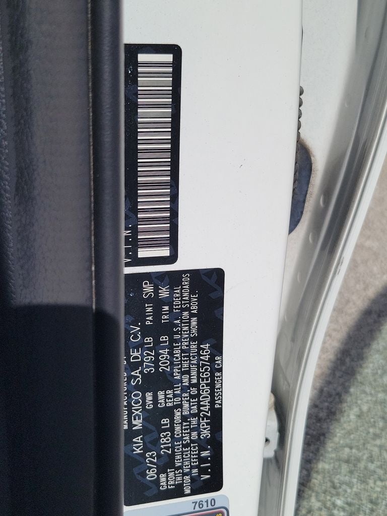 2023 Kia Forte LXS