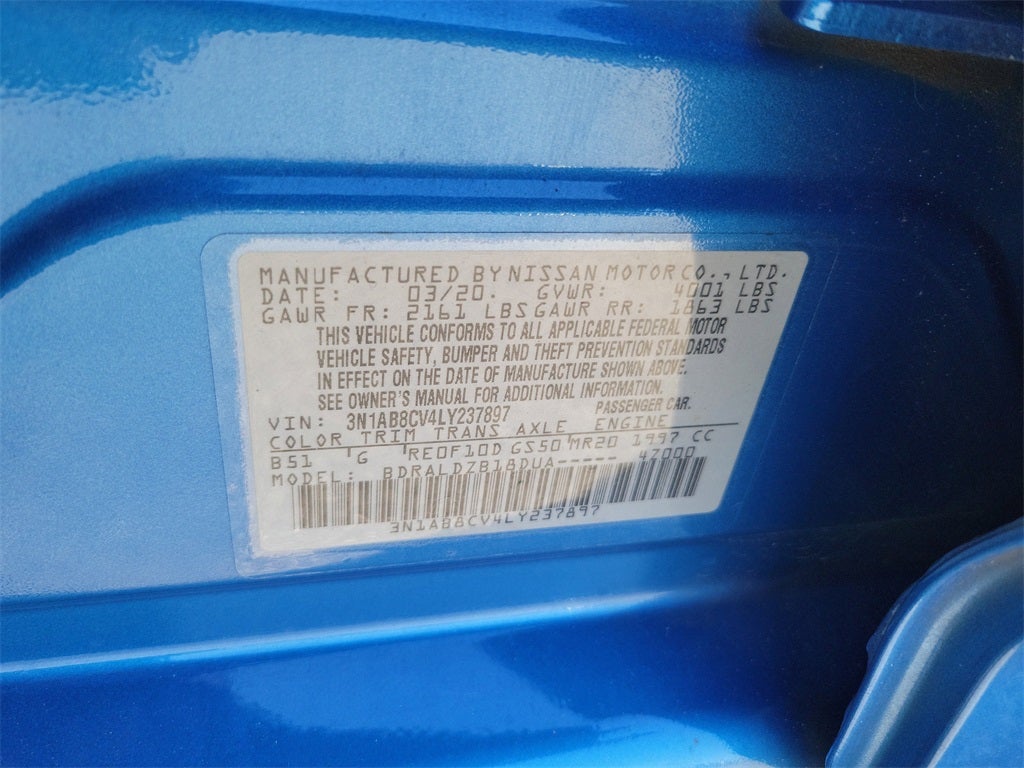 2020 Nissan Sentra SV