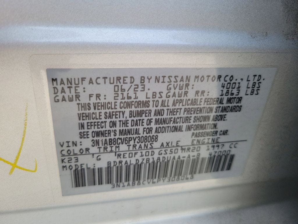2023 Nissan Sentra SV