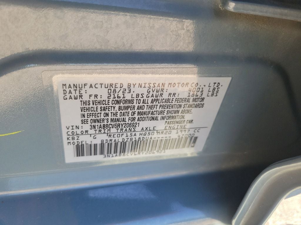 2024 Nissan Sentra SV