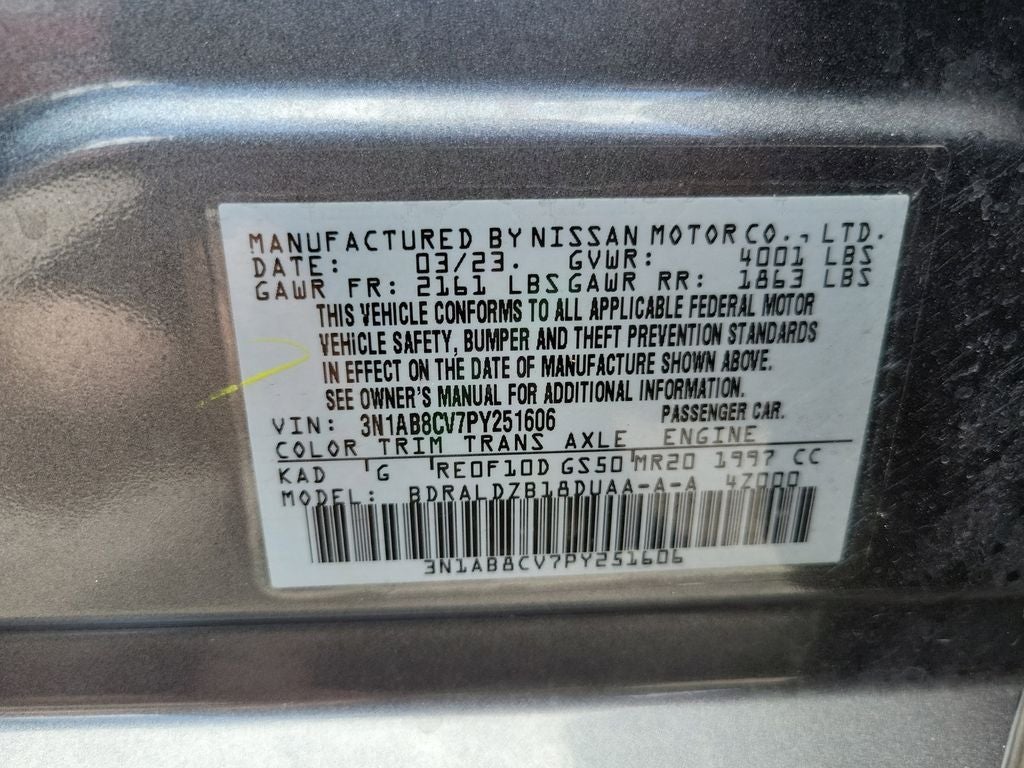 2023 Nissan Sentra SV