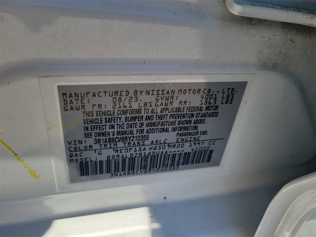 2024 Nissan Sentra SV