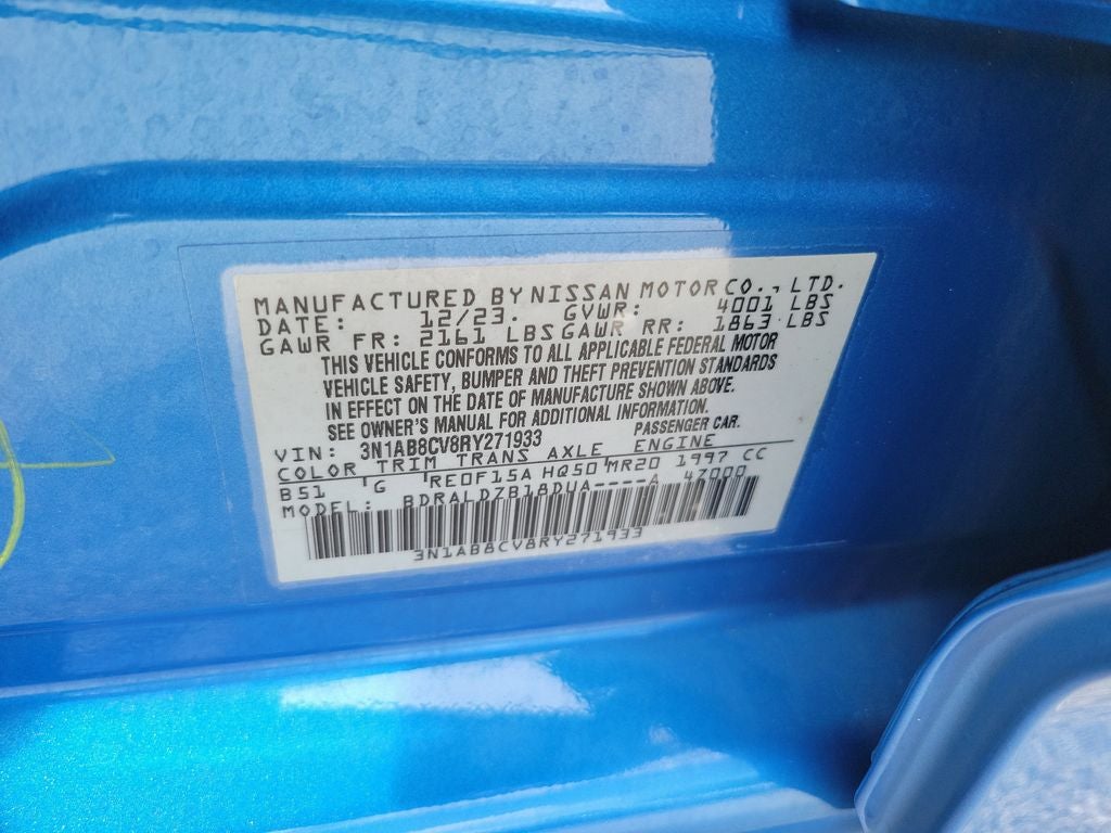 2024 Nissan Sentra SV