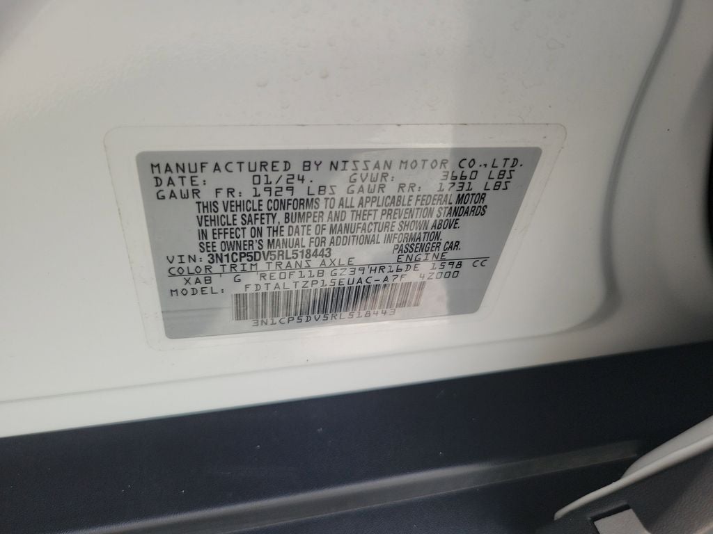 2024 Nissan Kicks SR