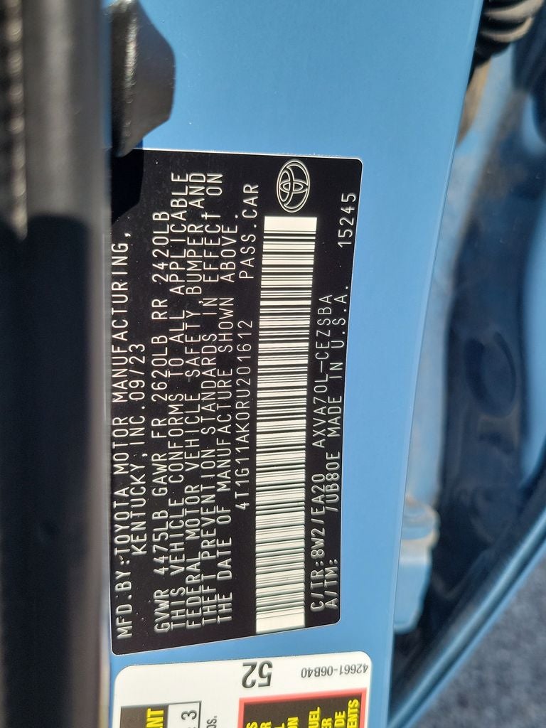 2024 Toyota Camry SE