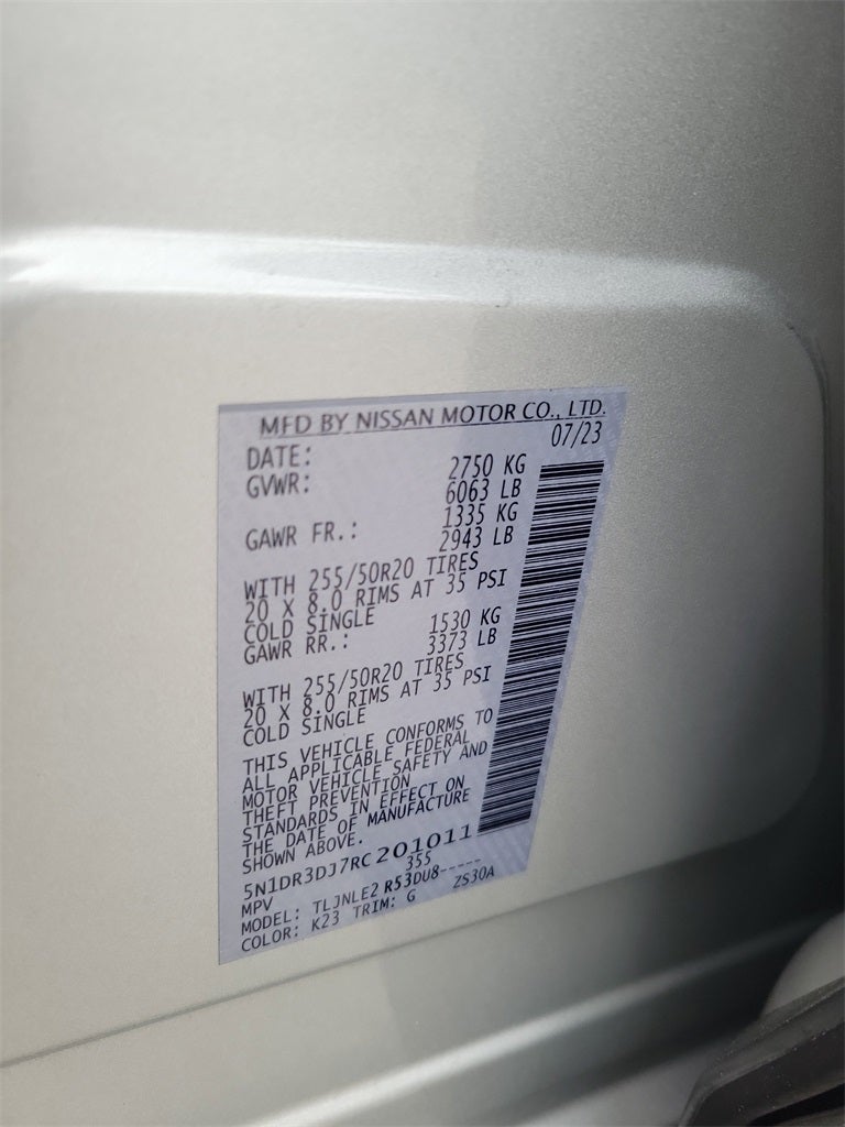 2024 Nissan Pathfinder Platinum