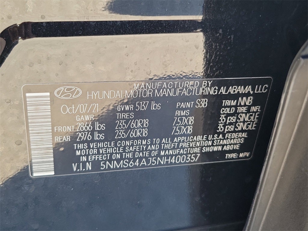 2022 Hyundai Santa Fe XRT