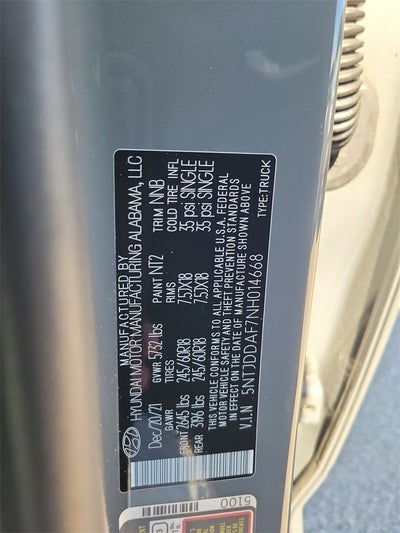 2022 Hyundai Santa Cruz SEL Premium