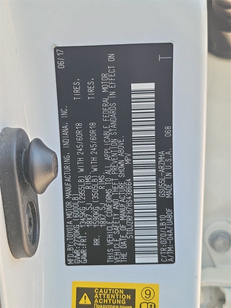 2017 Toyota Highlander XLE