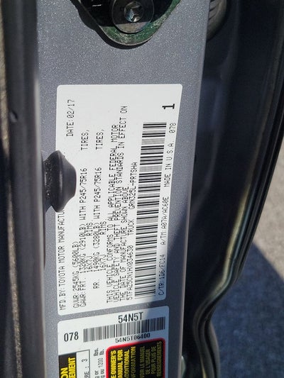 2017 Toyota Tacoma SR5 V6