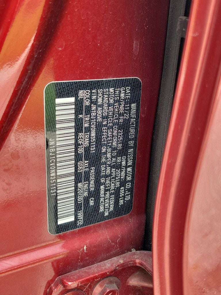 2022 Nissan Rogue Sport SL