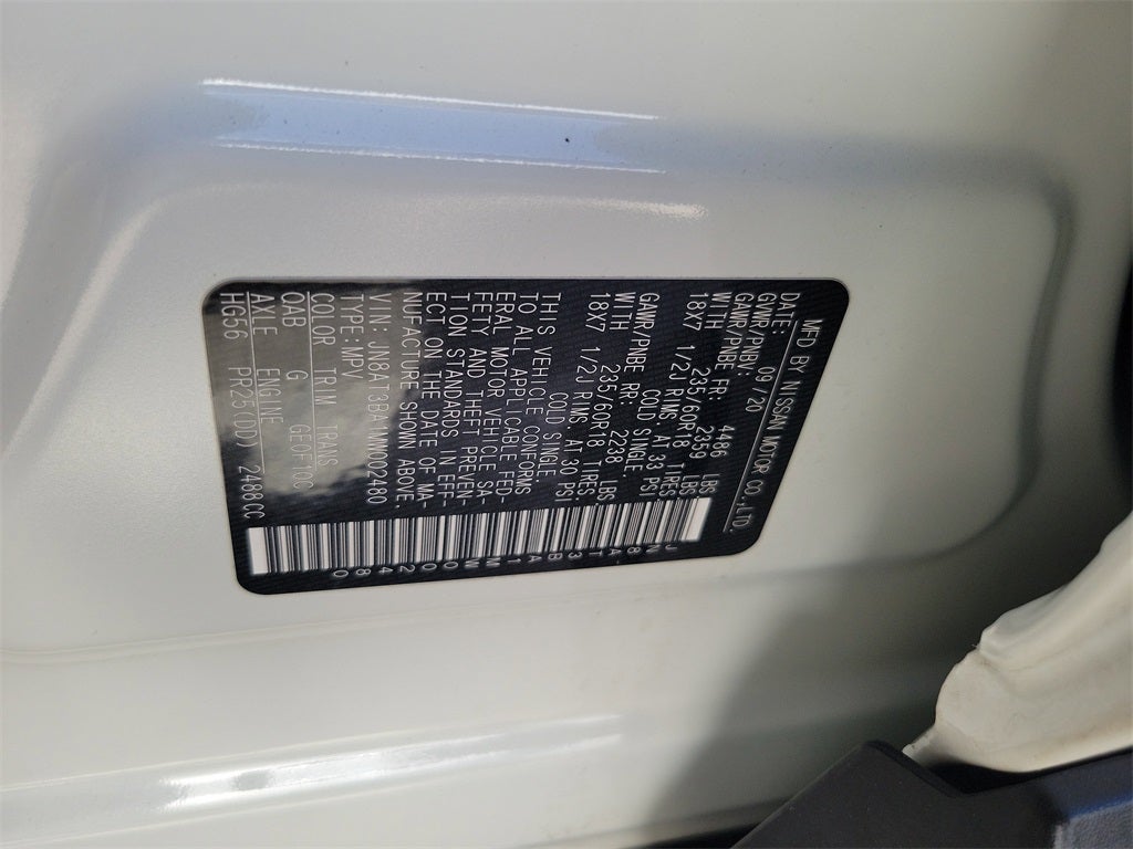 2021 Nissan Rogue SV