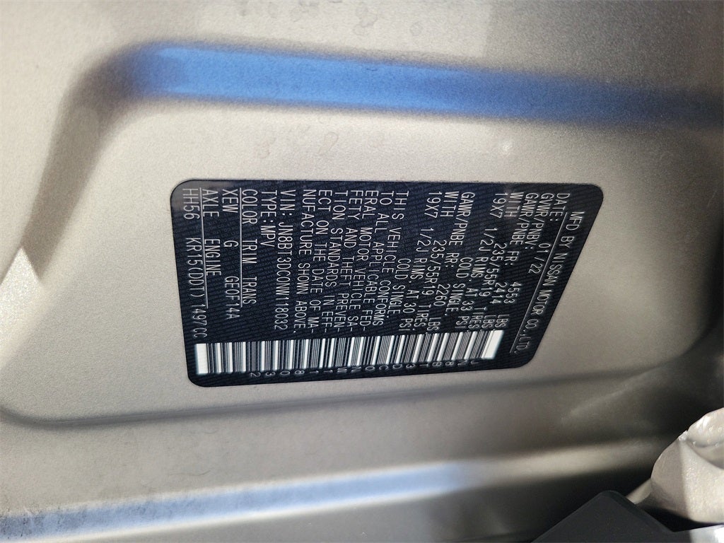 2022 Nissan Rogue Platinum