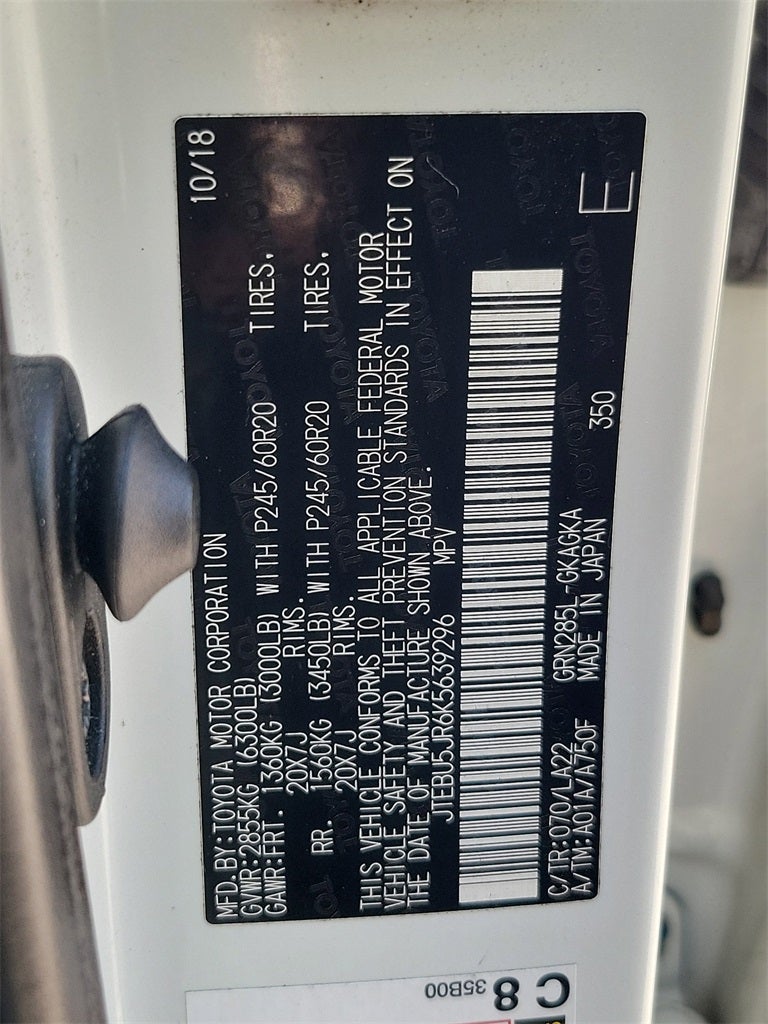 2019 Toyota 4Runner Limited